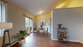 Designated dining area* select apartments